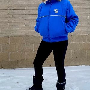 Sunice 1988 Calgary Olympics Thinsulate Winter Bomber Jacket Coat Vintage